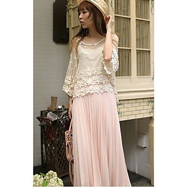 BLUSA RENDA MEIA MANGA