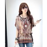 BLUSA DE MANGA COM CINTO