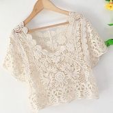 BLUSA CURTA - RENDA